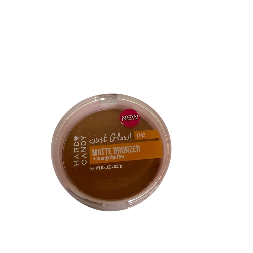 Hard Candy Just Glow Matte Bronzer Womens 0.31oz 1792 Heat New Mango Butter 2/10